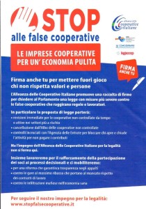 Stop alle false coop